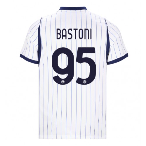Stroje piłkarskie Inter Milan Alessandro Bastoni #95 Koszulka Wyjazdowej 2026-27 Krótki Rękaw